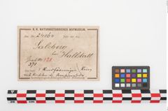 Etiketten zu Bronzegehänge (NHMW-PRAE-024064)